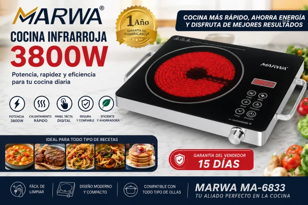 Cocina Infrarrojo 3800W's foto | Los Cortina |  BizneCubano